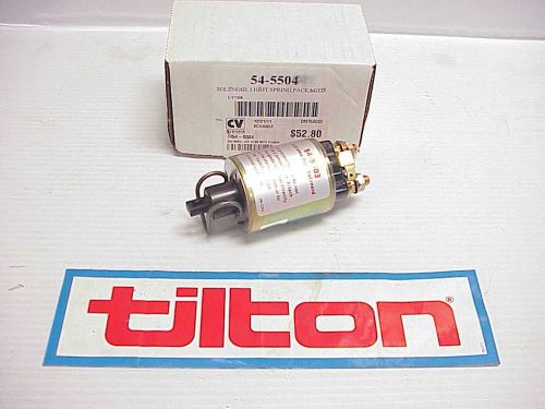 New tilton 54-5504 starter solenoid with plunger