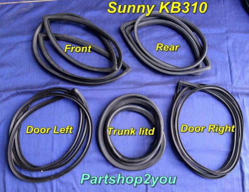 1977 –1981 datsun sunny kb310 311 cupe 2 door  complete weatherstrip seal set