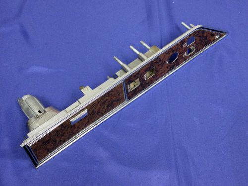 1972-76 lincoln continental mark iv ford thunderbird oem rh switch bezel