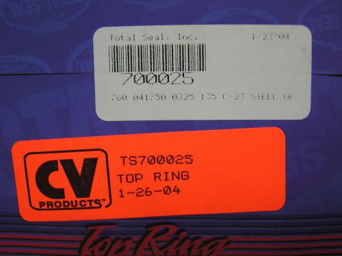 New 4.175 x 0325 total seal diamond finish top ring race je drag mahle 110813-21