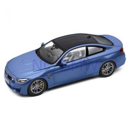 Bmw genuine life style model miniature m4 coupe (f82) yas marina blue 1:43