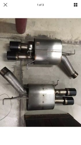 Bmw f10 m5 exhaust mufflers dinan