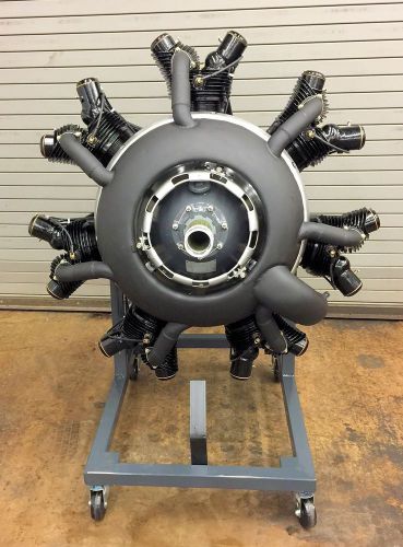 Overhauled 1929 wright j6-7 (r760) radial aircraft engine for waco, travel air