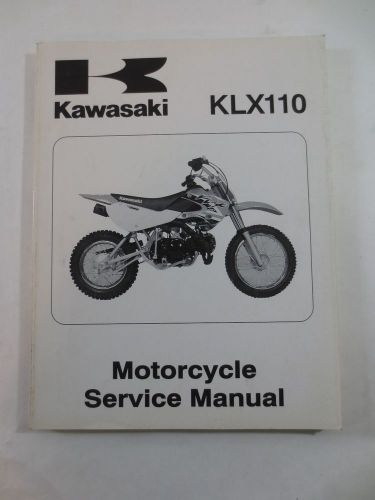 Kawasaki klx110 service manual 2002