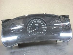 00 chevy venture speedometer us cluster 43149