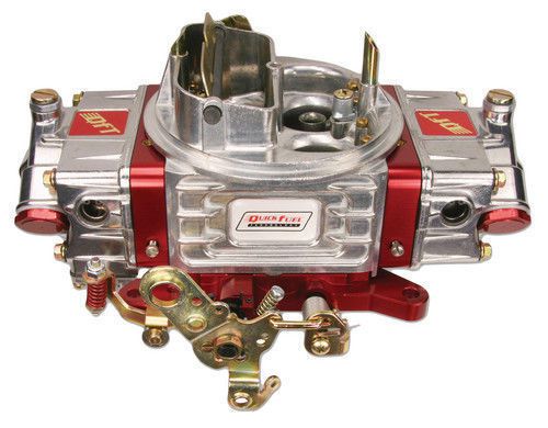 Quick fuel ss750 cfm mechanical secondary double pumper w/dual feed line gauge