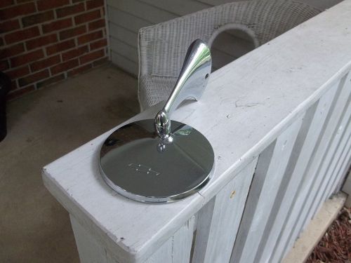 1963 -1967 - chevy/corvette bowtie exterior mirror, with an 8-dmi-3 date code!