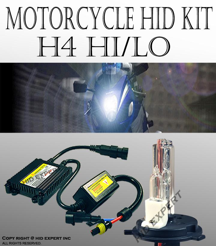 Bmw motorcycle only h4 hi/lo 3000k 35w hid kit golden yellow with slim ballast