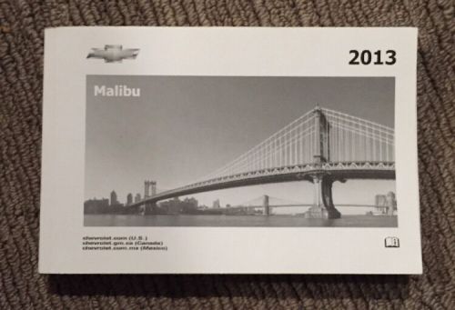 2013 chevy malibu owners manual