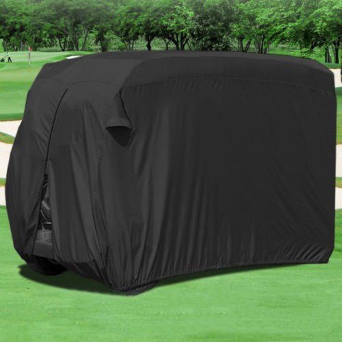 Allnice 4 person golf cart cover waterproof superior black golf cart storage ...