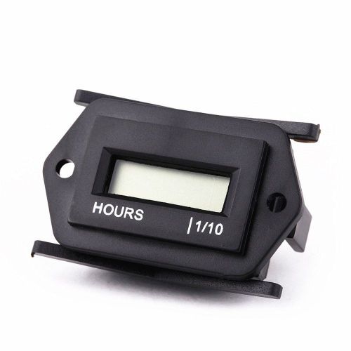 Searon 12v 24v 36v 48v small digital hour meter for marine boat engine