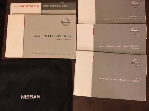 2015  nissan pathfinder owners manual -