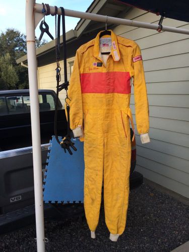 Vintage simpson race fire suit
