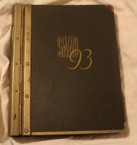 1957 saab 93 shop service manual