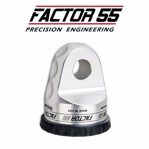 Factor55 prolink xxl winch shackle mount d-ring mount -silver 00210-05
