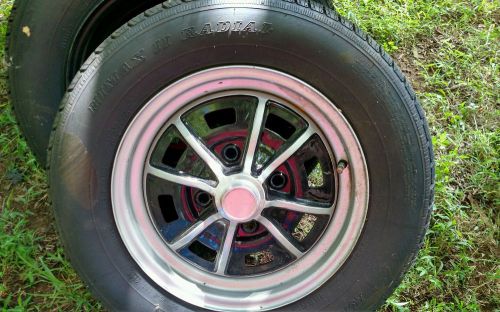 Vw bug, ghia, type 3 original empi sprint star steel rims