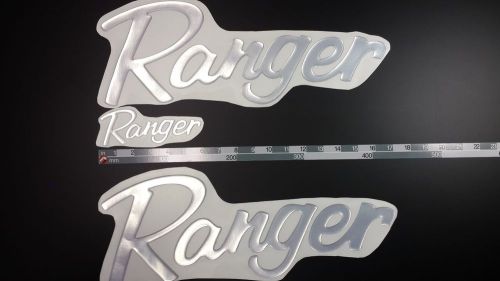 Ranger boat emblem 16&#034; epoxy sticker resistant to mechanical shocks vinyl
