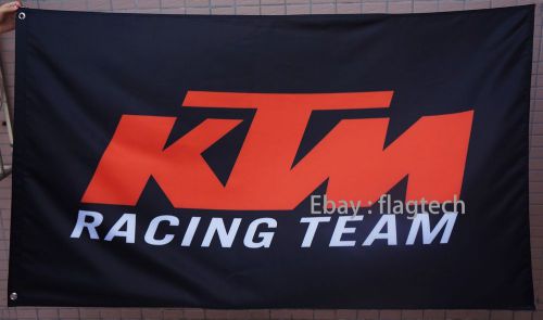 Ktm flag ktm racing team banner 3x5 flags--free shipping