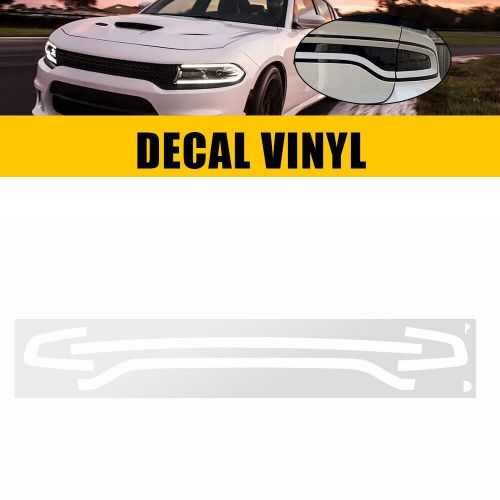 4X White Blackout Tail Light Vinyl Tint Film Overlay For 2015-2023 Dodge Charger, US $59.99, image 5