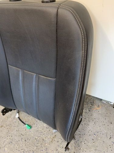 2012 Chrysler Town and Country Dodge caravan RIGHT front seat BLK Leather OEM, US $208.99, image 5