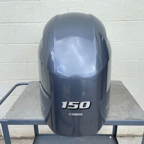 2016 Yamaha 150 HP 4 Stroke Outboard Top Cowling Cover Hood 63P-42610-70-00 OEM, US $699.95, image 5