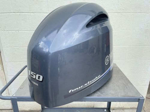 2016 Yamaha 150 HP 4 Stroke Outboard Top Cowling Cover Hood 63P-42610-70-00 OEM, US $699.95, image 6