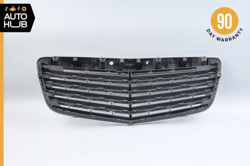 07-09 mercedes w211 e350 e550 e320 hood radiator grille grill chrome oem