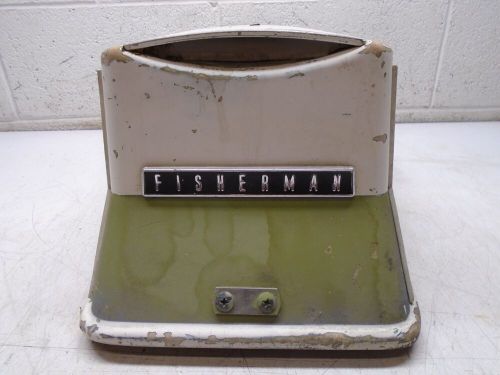 Z4a Vintage Outboard Evinrude Fisherman 5.5 HP Engine Cowl Shroud Hood Cover, US $95.00, image 3