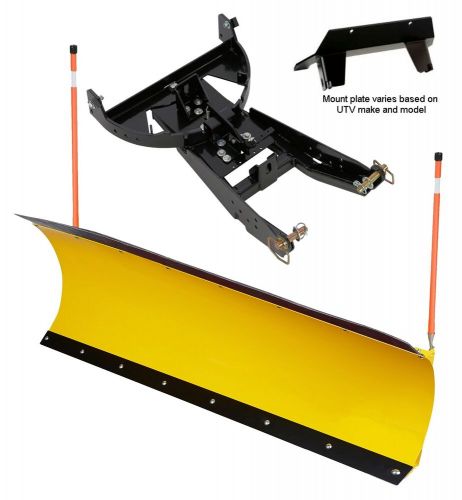 72" denali utv snow plow kit for ranger midsize 400, 500, 570 (full/mid) &amp; 800