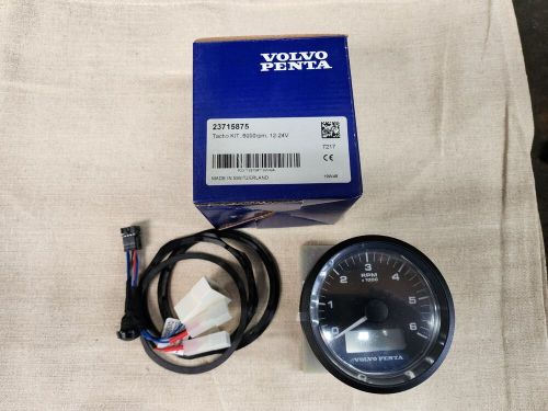 VOLVO PENTA TAMD AD DIESEL 12V TACHOMETER 23715875 NEW, US $425.10, image 5
