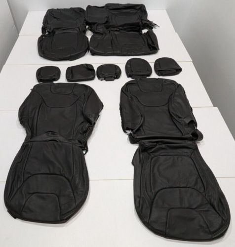 For Jeep Cherokee Latitude Trailhawk 2014-2017 Black Leather Seat Covers A200, US $549.00, image 9