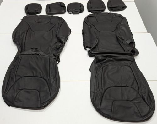 For Jeep Cherokee Latitude Trailhawk 2014-2017 Black Leather Seat Covers A200, US $549.00, image 10