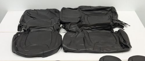 For Jeep Cherokee Latitude Trailhawk 2014-2017 Black Leather Seat Covers A200, US $549.00, image 11