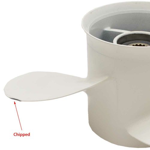 Yamaha K Series Boat Propeller | RH 14 x 11P 3 Blade Aluminum, US $197.74, image 3