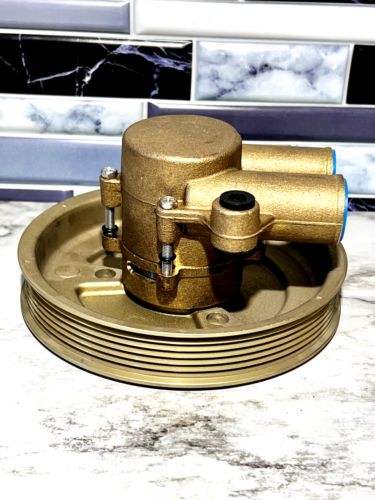 NEW Volvo crank mounted Raw Water Sea Pump PENTA 21212799, 3812519 pulley GXI GL, US $104.97, image 10