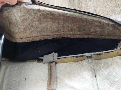 1988-1989 Honda CRX SI Front Seat Factory Lower Cover OEM upholstery trim fabric, US $149.95, image 6