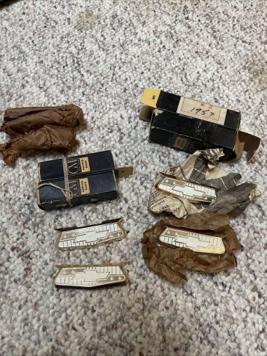 NOS 1957 Chevrolet Belair Gold Crests 4692819, US $200.00, image 5