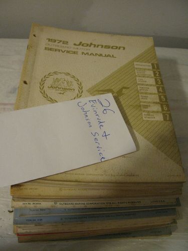 160+ POUNDS HUGE LOT 655 outboard Parts catalogs Johnson evinrude manuals, US $995.00, image 6