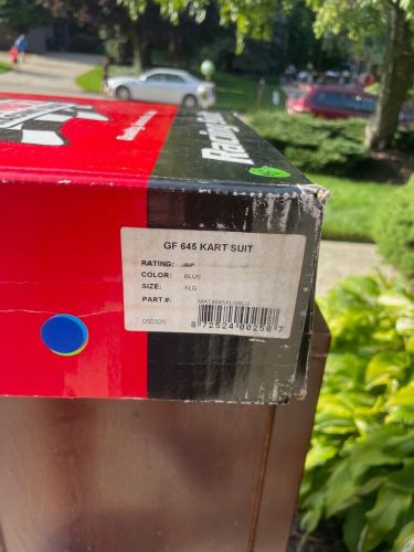 G-FORCE Blue GF 645 Kart Suit. Part #MAT4645XLGBLU, Size XLG, US $40.00, image 2