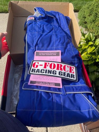 G-FORCE Blue GF 645 Kart Suit. Part #MAT4645XLGBLU, Size XLG, US $40.00, image 5