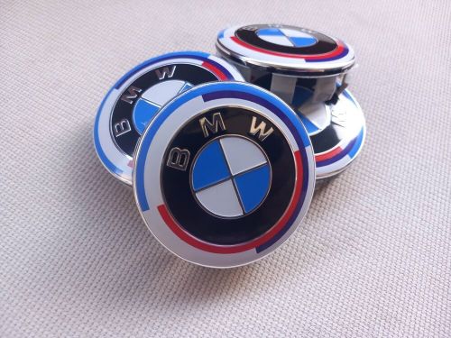 4PCS Wheel Hub Caps 68mm 50th Anniversary Logo, Emblem, for BMW, US $24.91, image 3