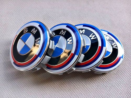 4PCS Wheel Hub Caps 68mm 50th Anniversary Logo, Emblem, for BMW, US $24.91, image 4