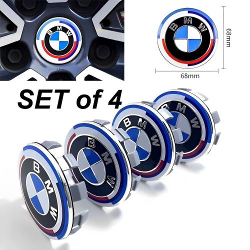 4PCS Wheel Hub Caps 68mm 50th Anniversary Logo, Emblem, for BMW, US $24.91, image 5