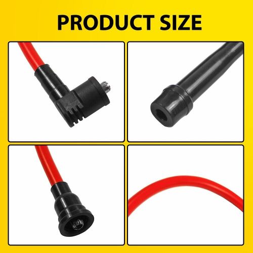 Spark Plug Wires Set For Honda Accord 1994-2002 L4 Sohc All Models 32700PHK003, US $25.99, image 10