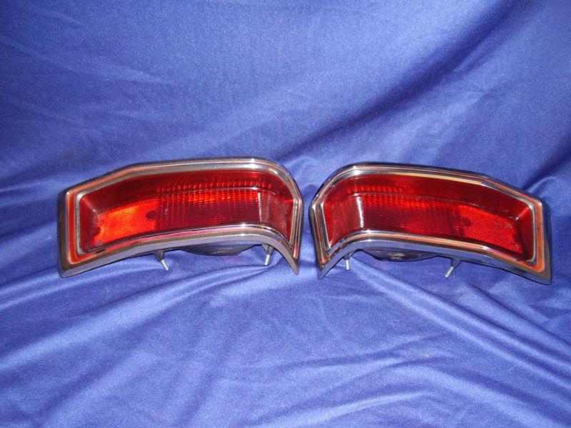 1970 plymouth valiant tail light assemblys (pair)