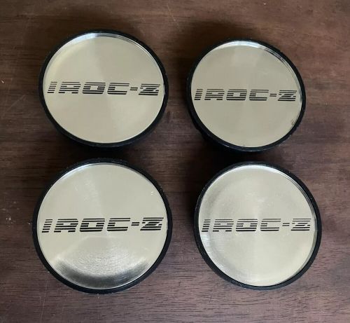 88-90 IROC-Z ALUMINUM WHEEL PLASTIC CENTER CAP SET OF 4 CAPS 858-4, US $109.95, image 4