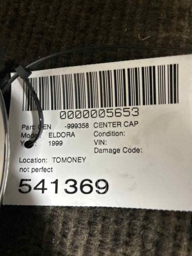 Fits 1995-99 Cadillac Eldorado center cap OEM 3542617, US $45.00, image 2