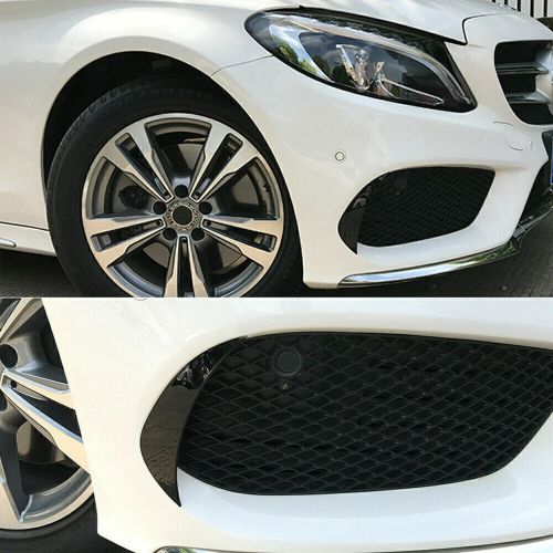 Carbon Fiber Style Front Bumper Air Vent Cover For Mercedes Benz W205/C-Class `, US $22.95, image 2
