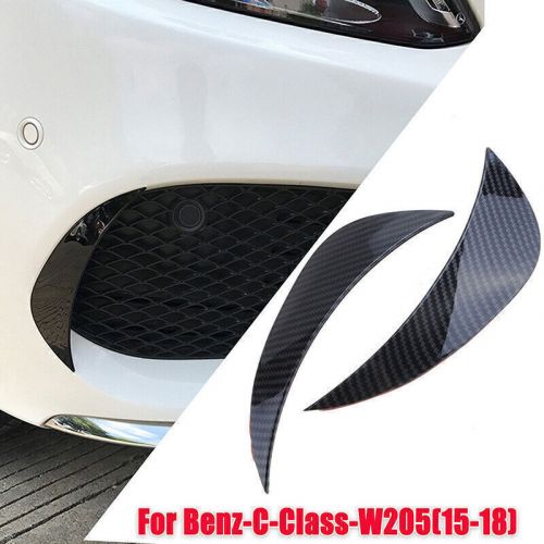 Carbon Fiber Style Front Bumper Air Vent Cover For Mercedes Benz W205/C-Class `, US $22.95, image 7