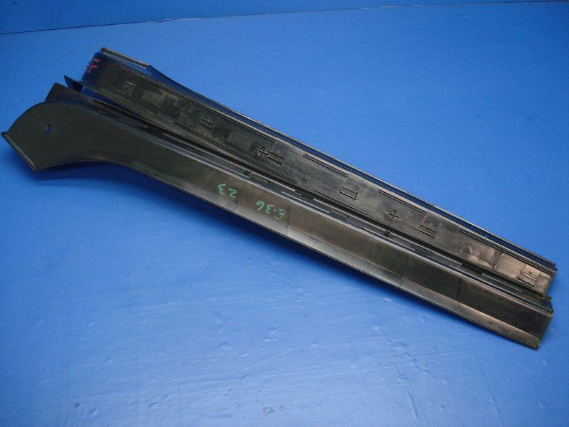 EAGLEG 4 Pcs Carbon Fiber Car Door Sill Sticker For Peu-geot 107 108